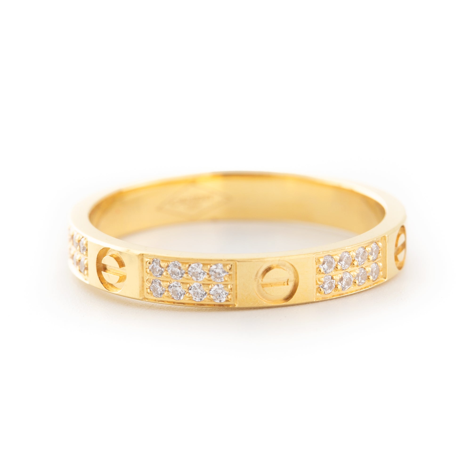 ARGOLLA CARTIER CON ZIRCONES