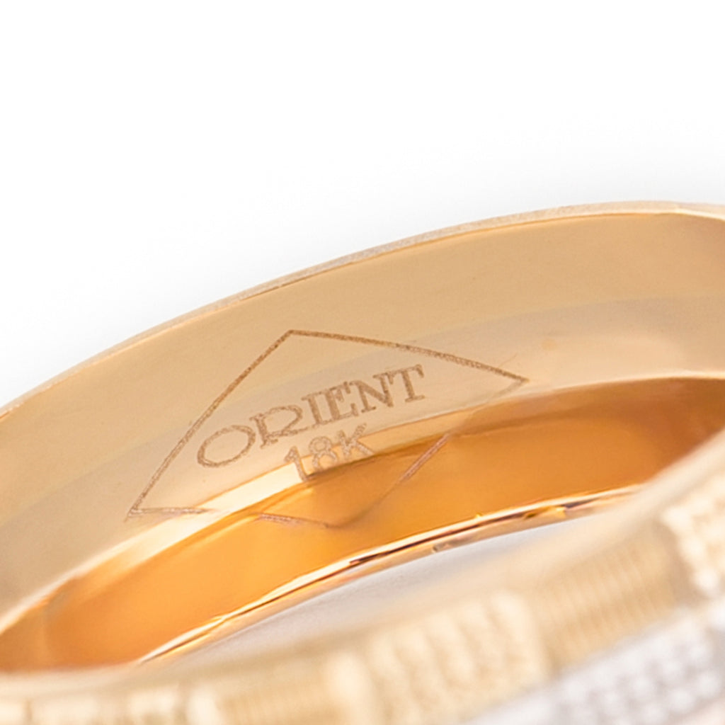 ARGOLLA 3 OROS GRABADA CUADROS