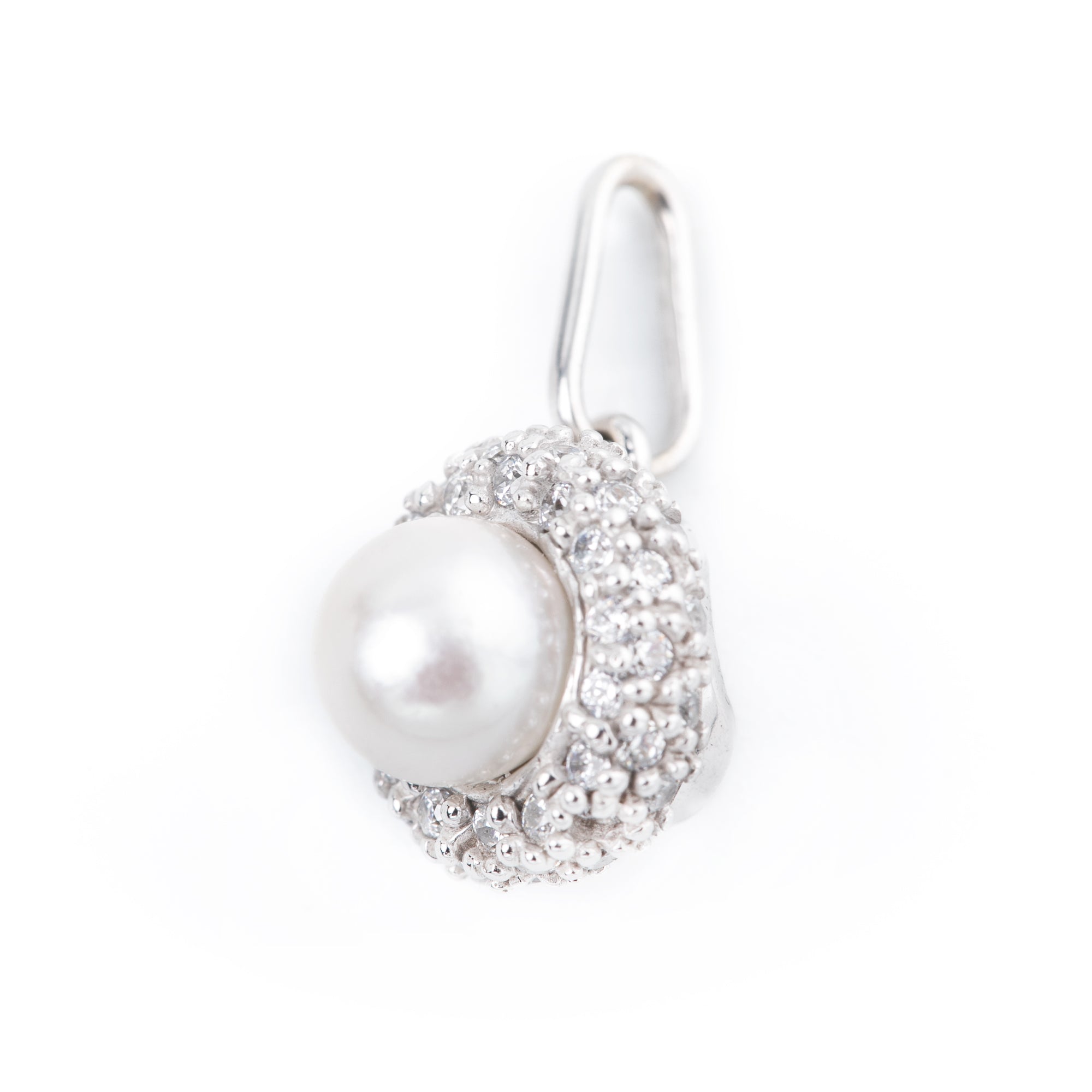 DIJE PERLA CON ZIRCONES