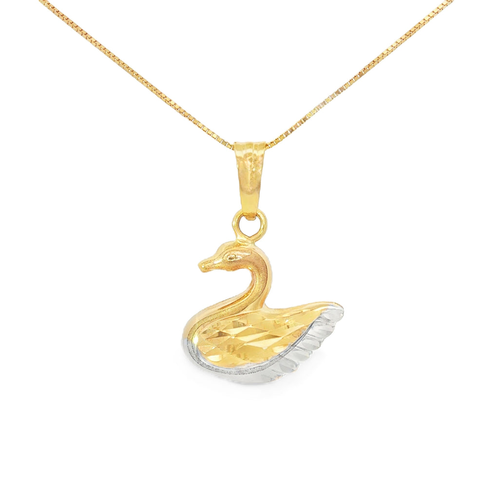 DIJE CISNE DIAMANTADO