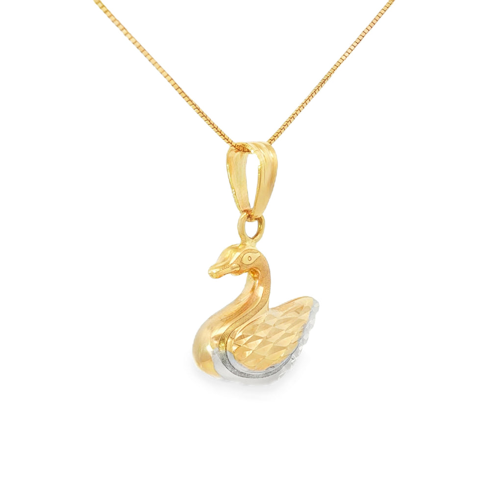 DIJE CISNE DIAMANTADO