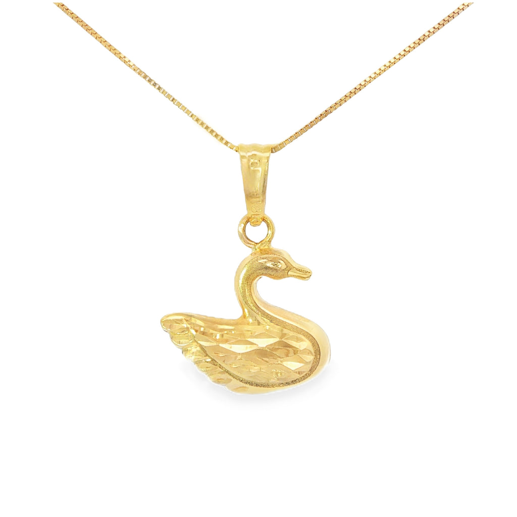 DIJE CISNE DIAMANTADO