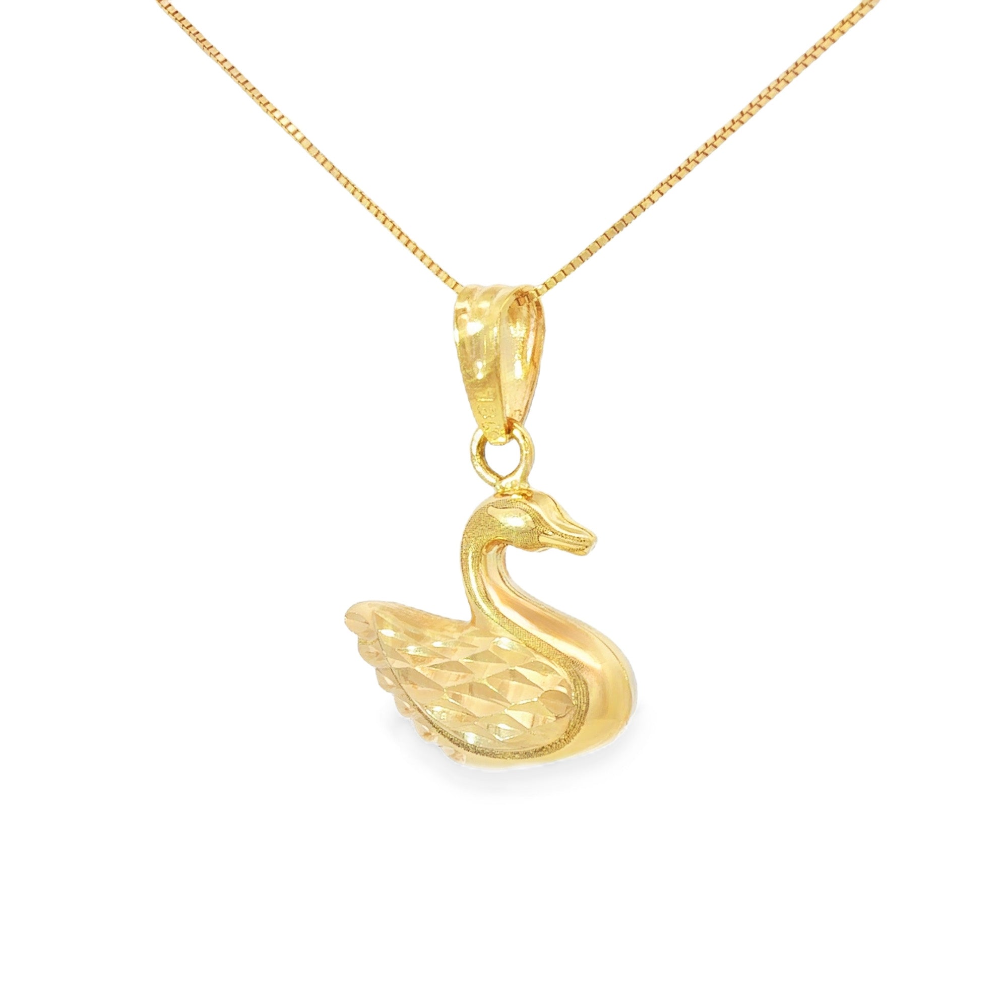 DIJE CISNE DIAMANTADO