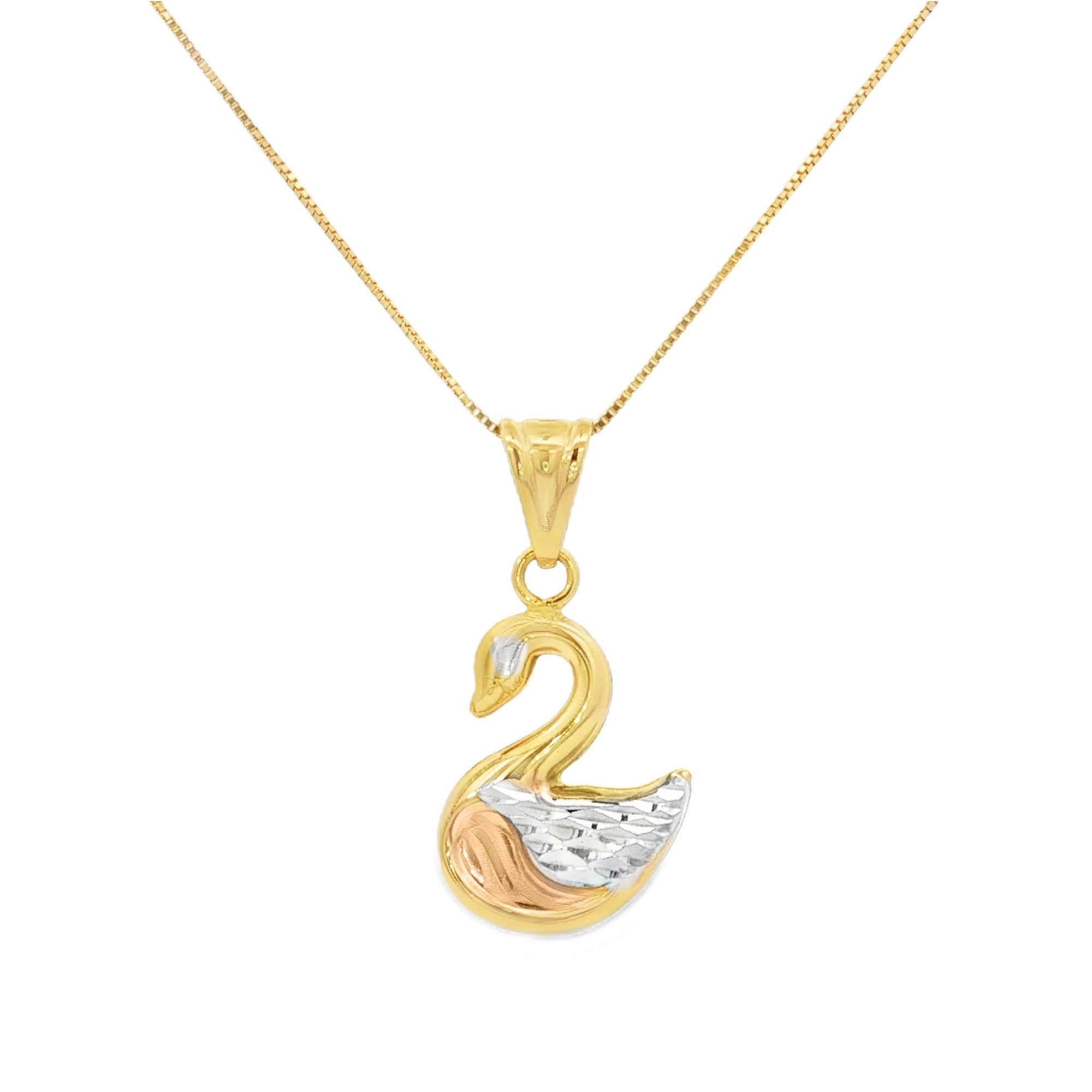 DIJE CISNE DIAMANTADO