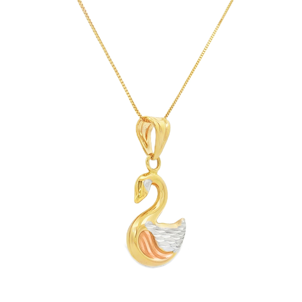DIJE CISNE DIAMANTADO