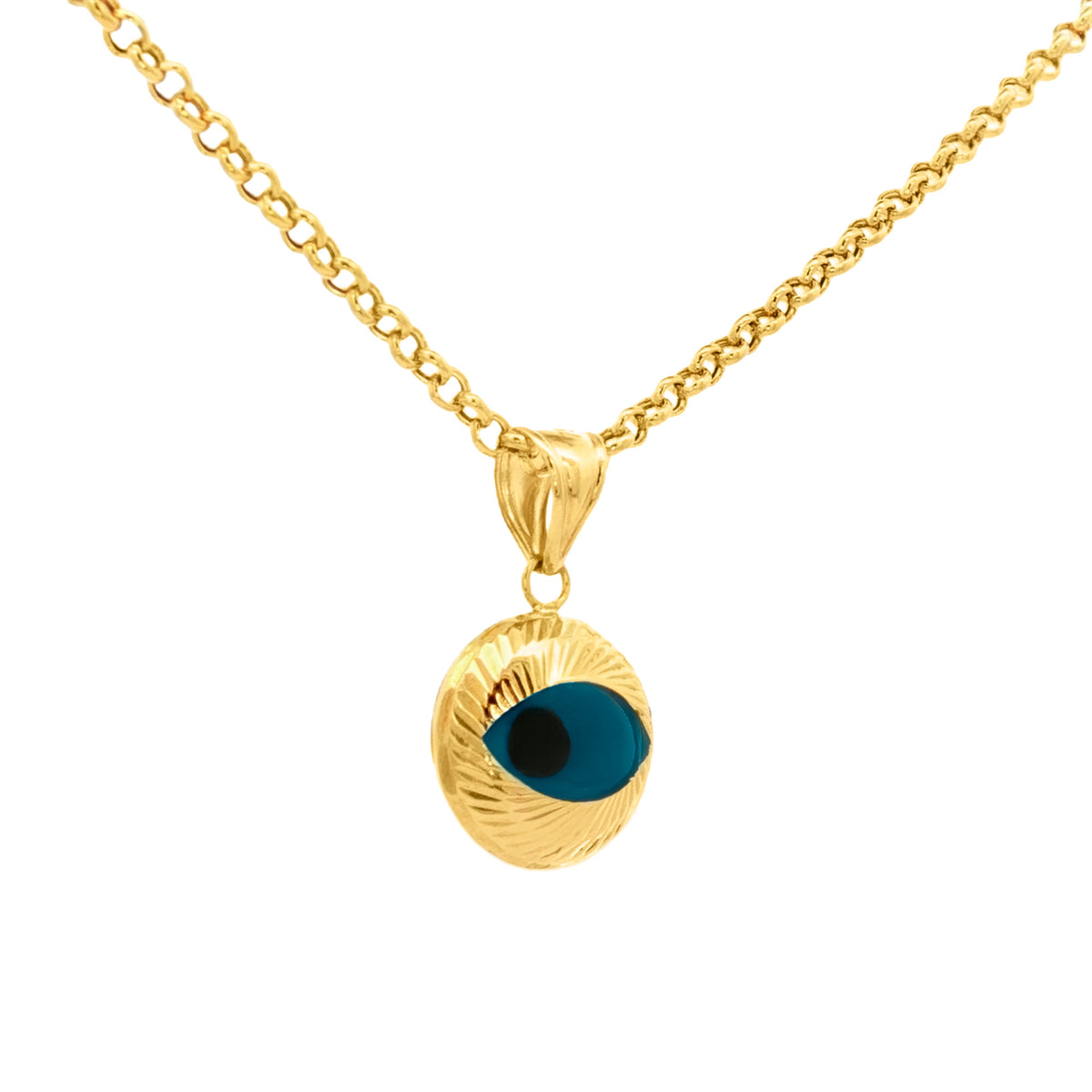 DIJE OJO PROTECTOR AZUL