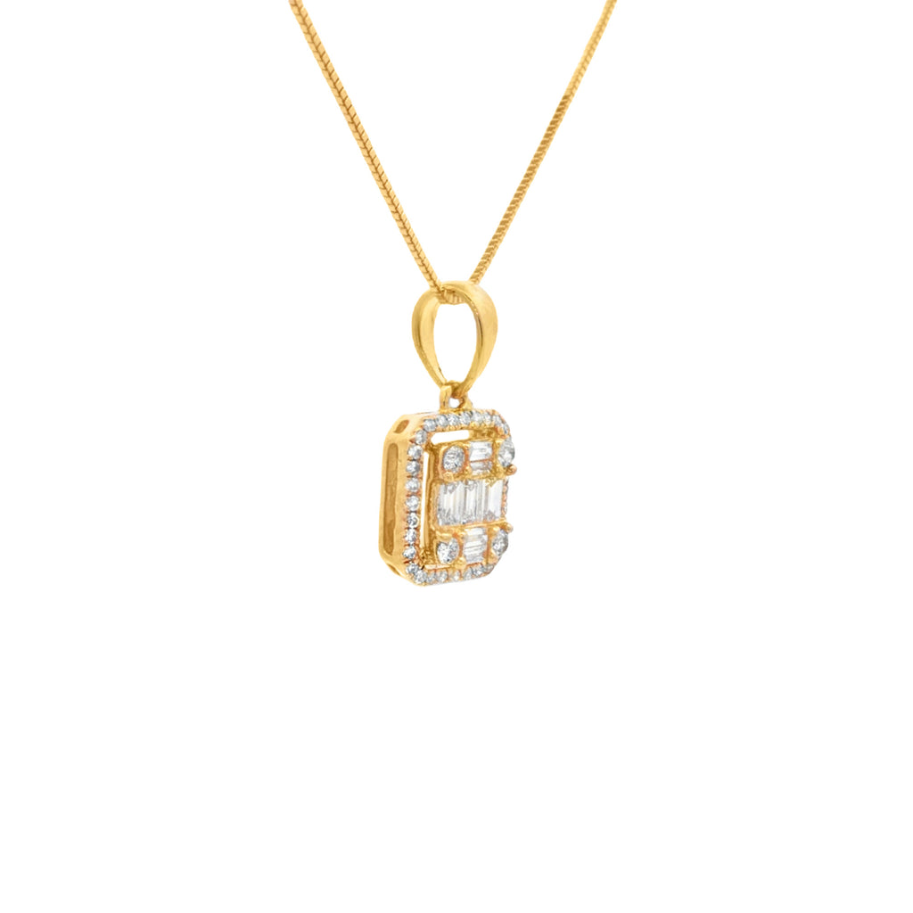 DIJE CLÚSTER CON DIAMANTES