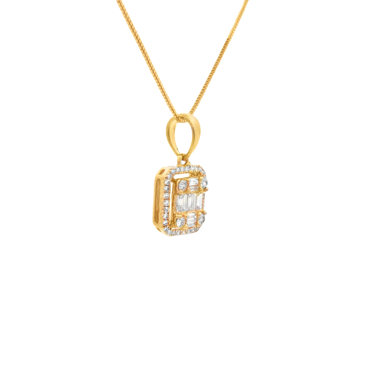 DIJE CLÚSTER CON DIAMANTES