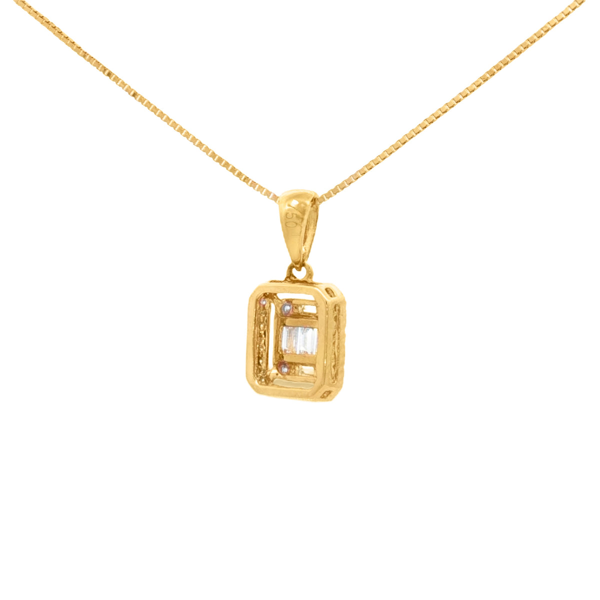 DIJE CLÚSTER CON DIAMANTES