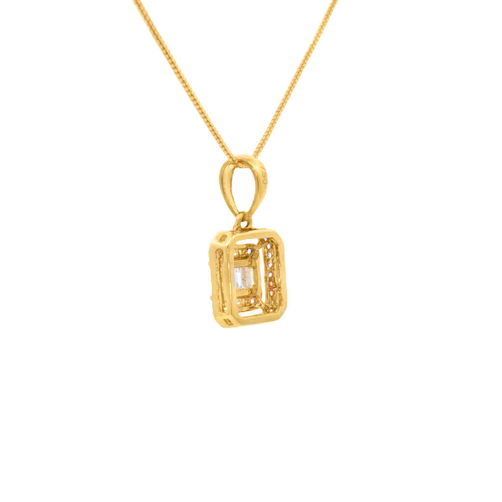DIJE CLÚSTER CON DIAMANTES