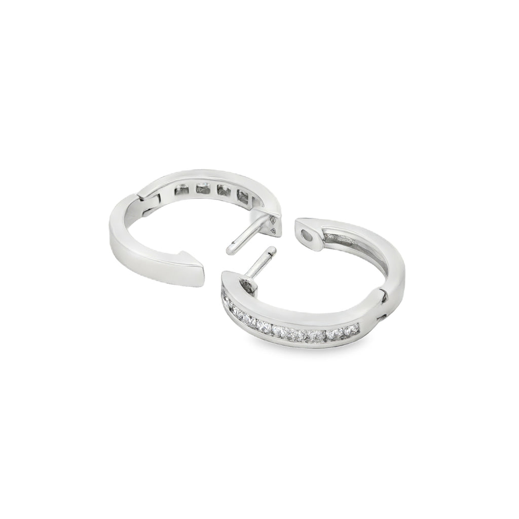 CANDONGAS OVAL CARRE DE DIAMANTES