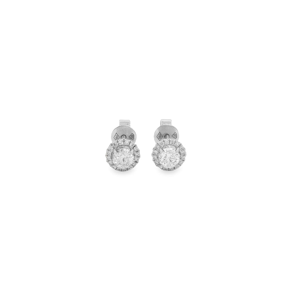 ARETES FLOR DE DIAMANTES