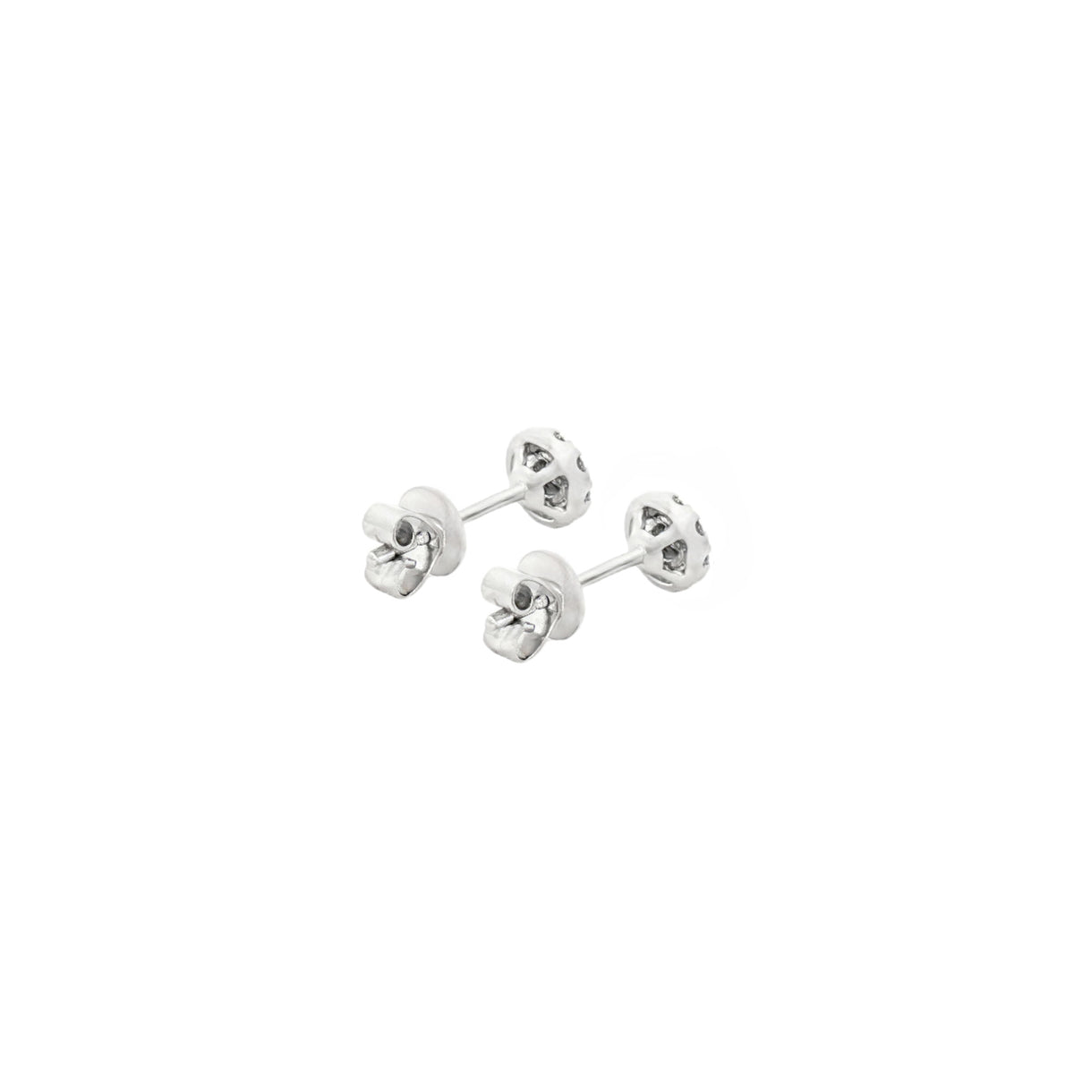 ARETES FLOR DE DIAMANTES