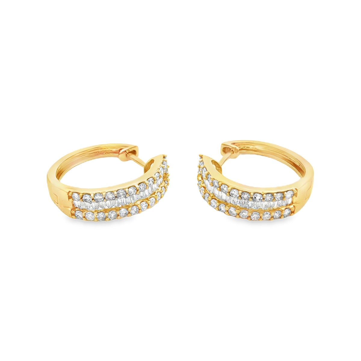 CANDONGAS TRES FILAS CON DIAMANTES