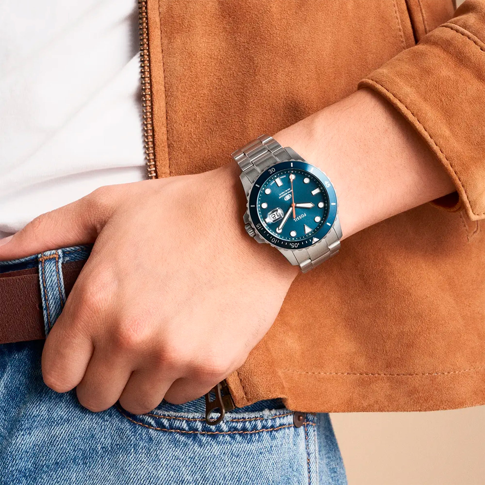 Reloj Fossil Dive Caballero