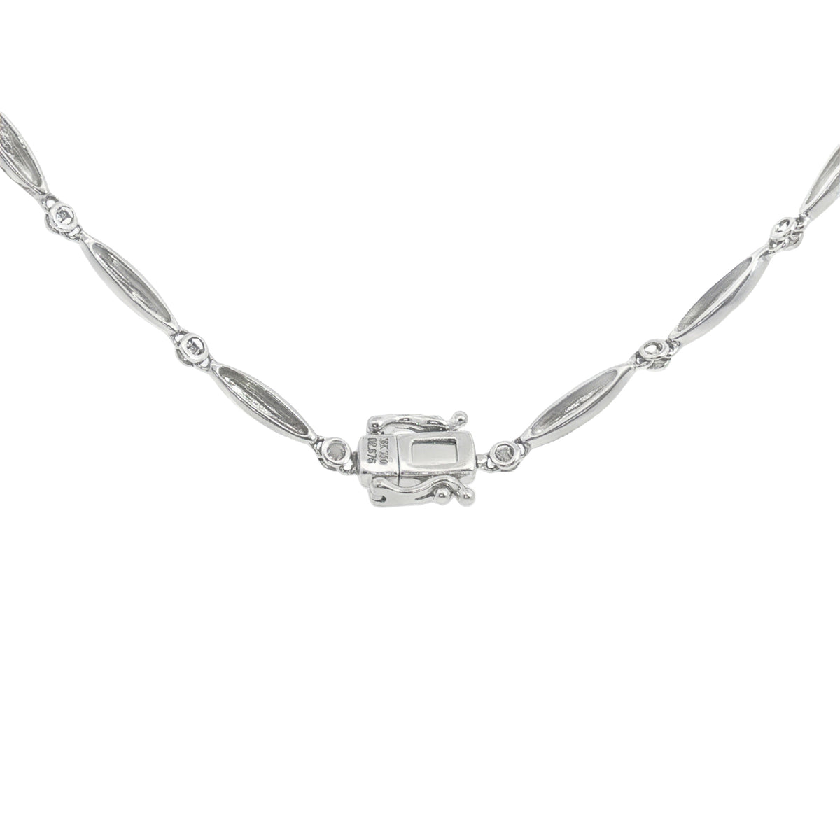 GARGANTILLA GOTA DE ESMERALDA Y DIAMANTES