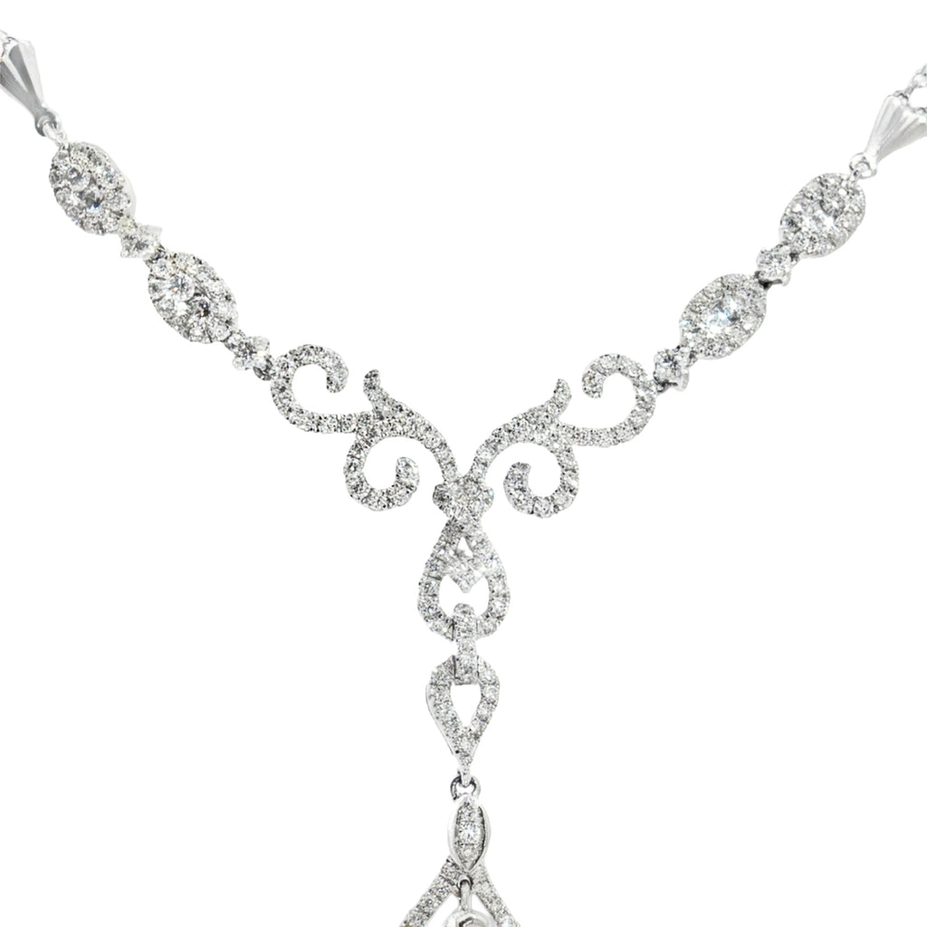 GARGANTILLA CON ESMERALDA Y DIAMANTES