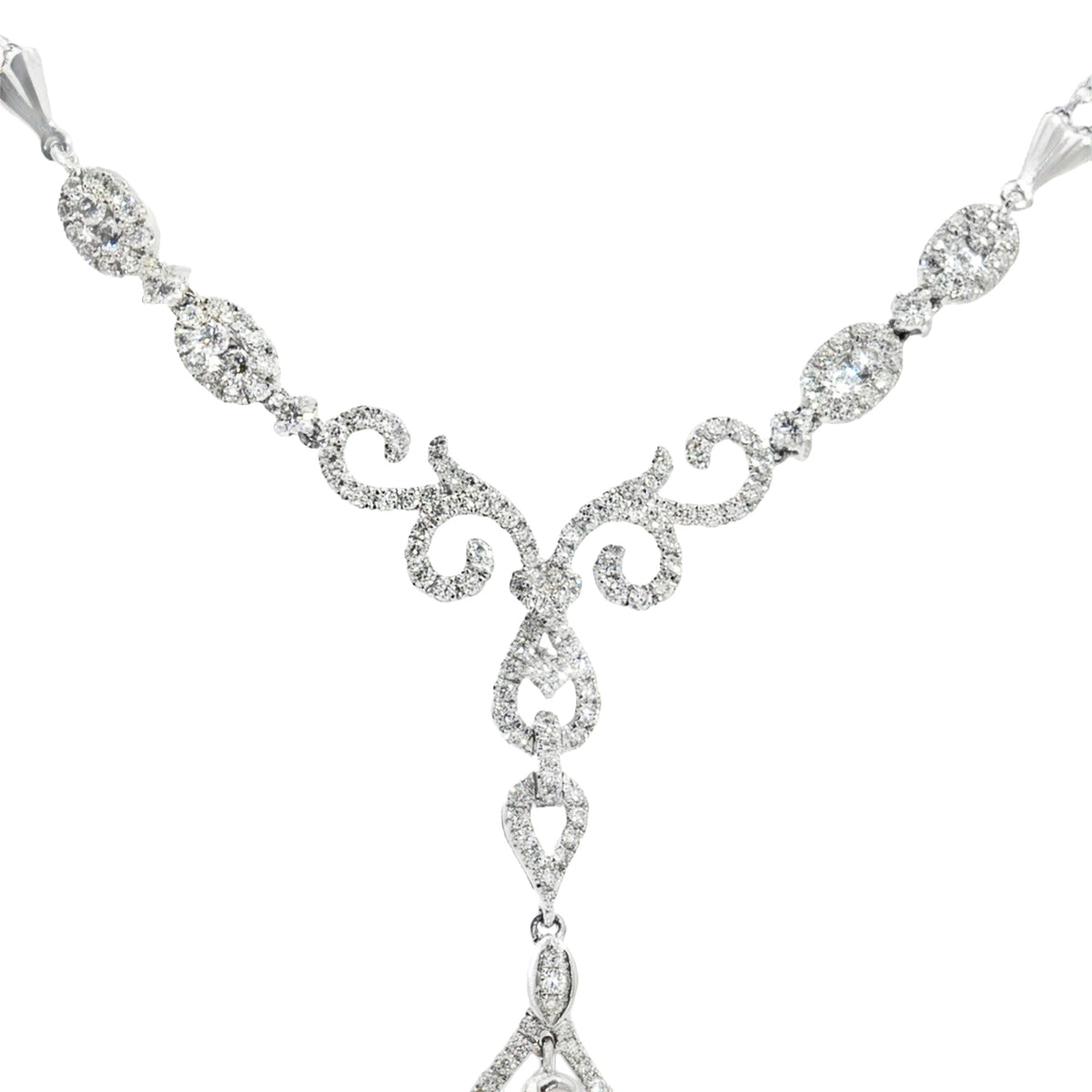 GARGANTILLA CON ESMERALDA Y DIAMANTES