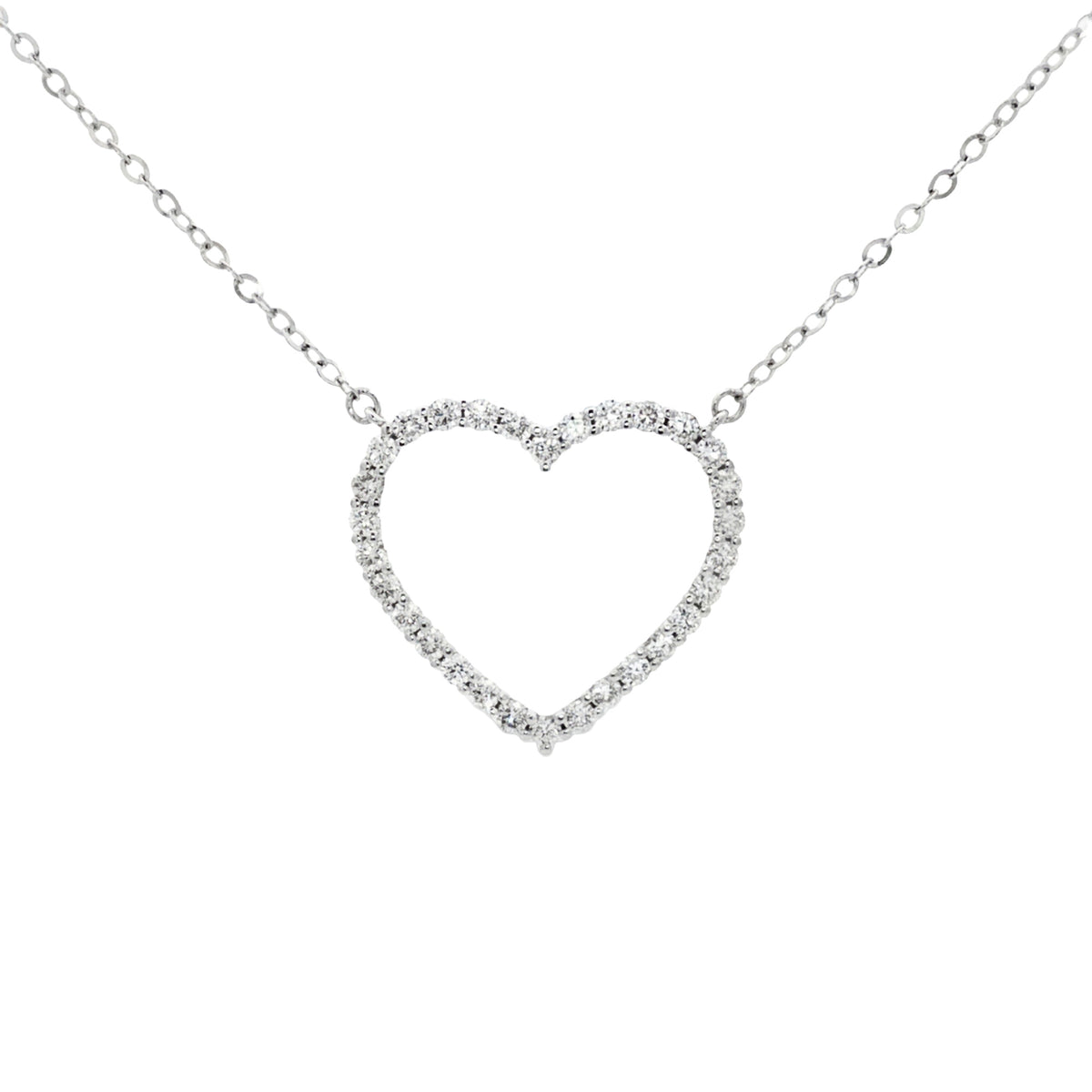 GARGANTILLA CORAZÓN DE DIAMANTES
