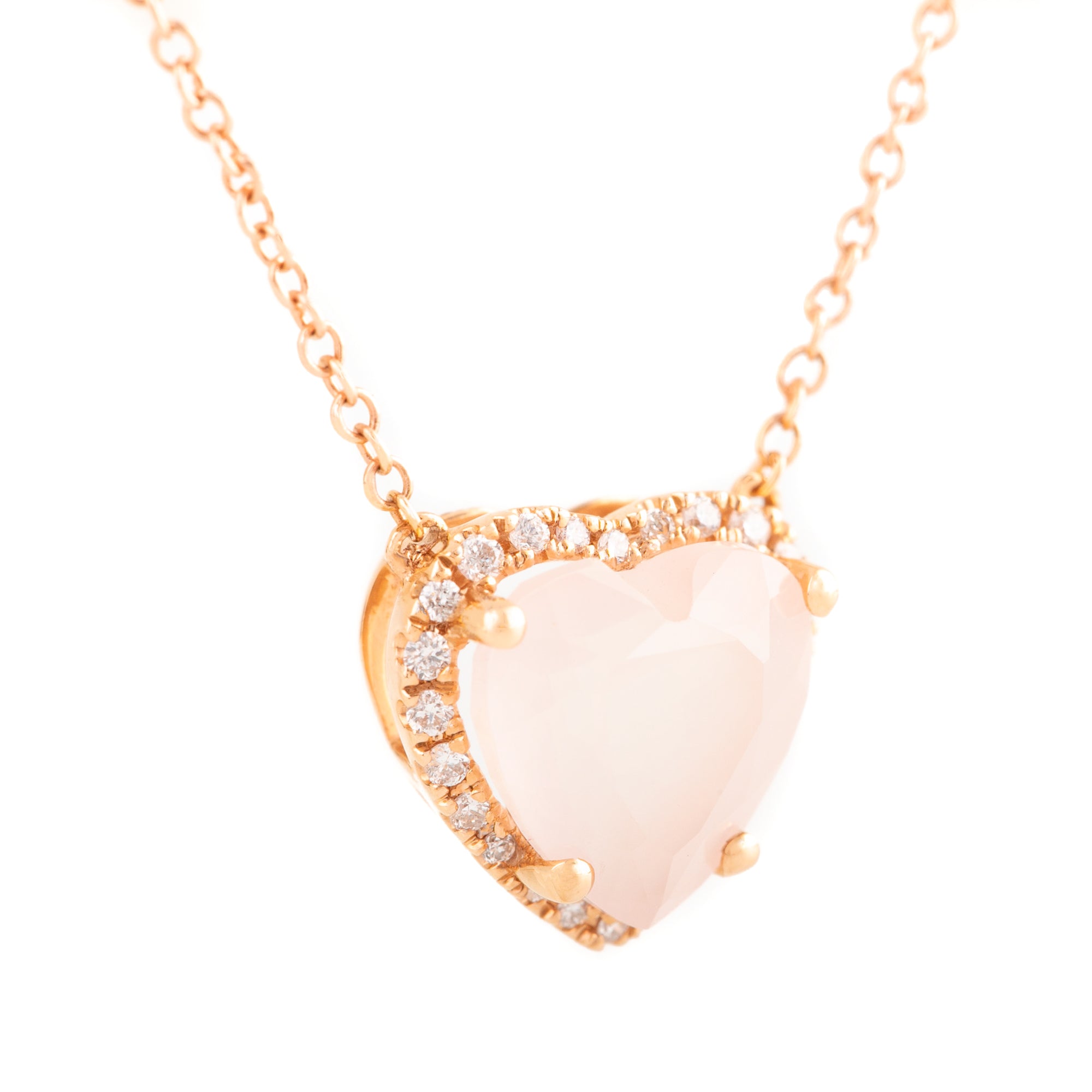 GARGANTILLA CORAZÓN DE CUARZO