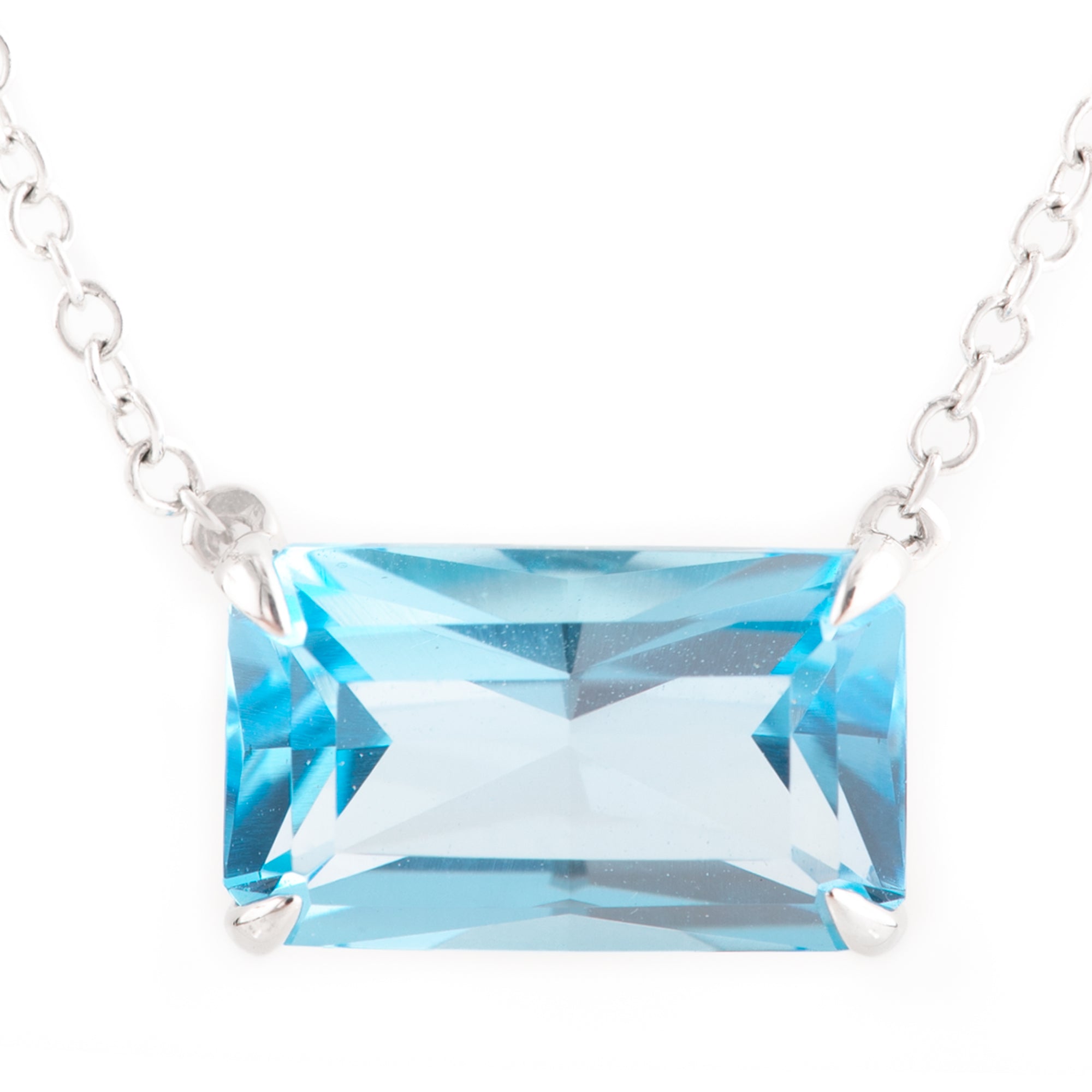 GARGANTILLA TOPACIO RECTANGULAR