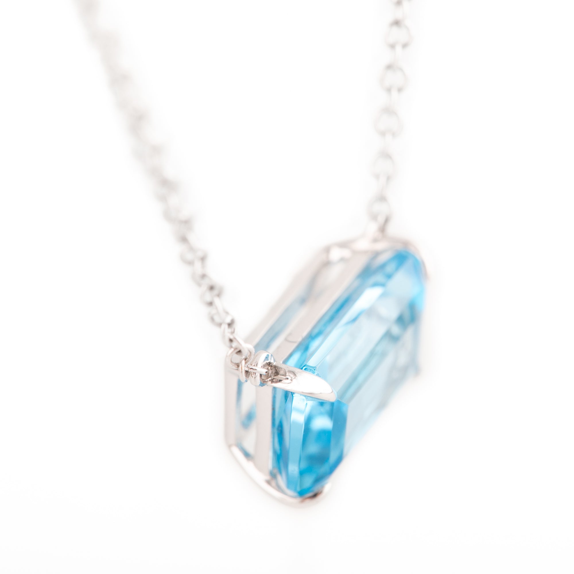 GARGANTILLA TOPACIO RECTANGULAR