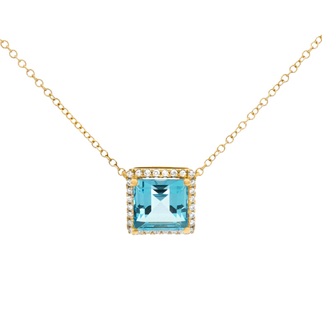 GARGANTILLA TOPACIO CON DIAMANTES