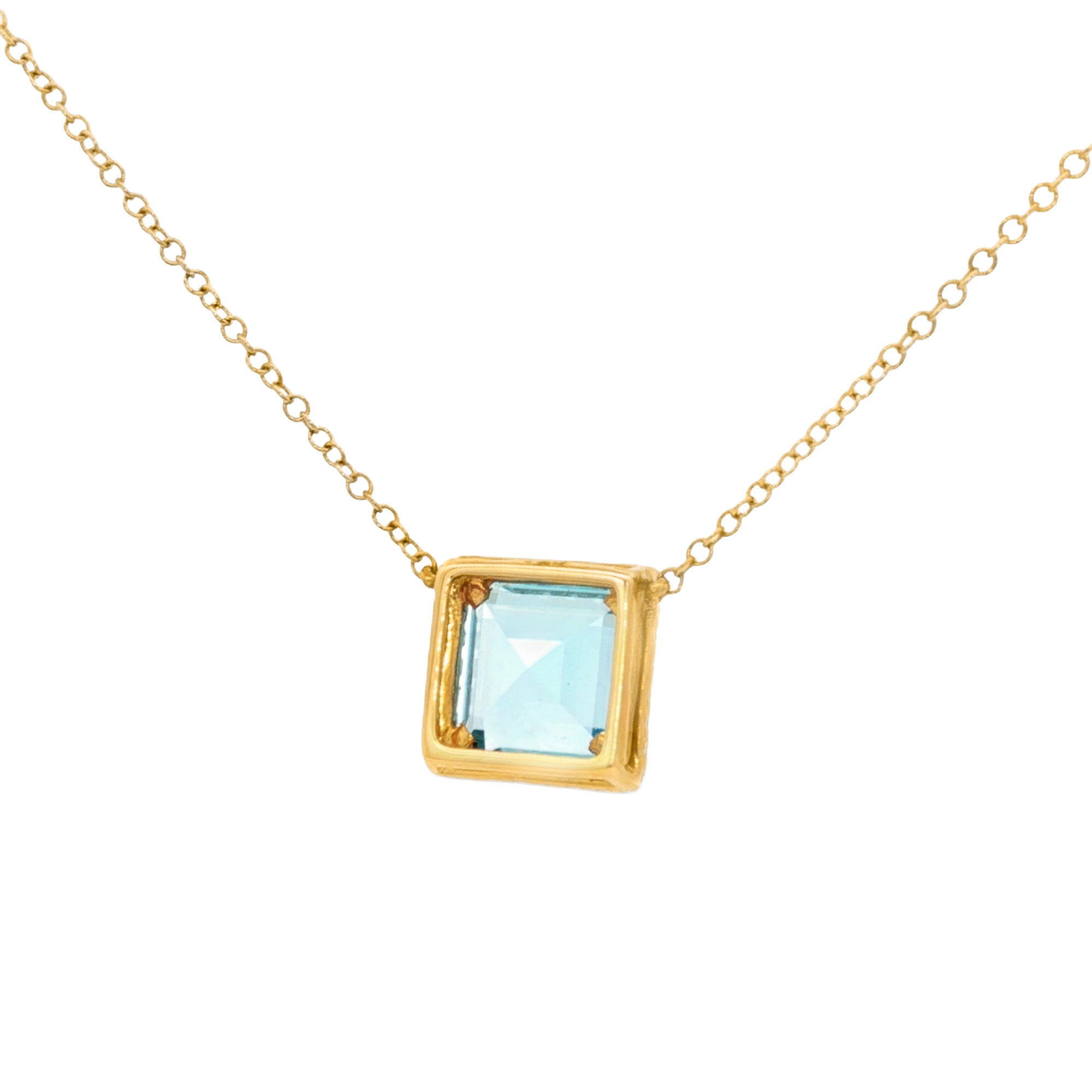 GARGANTILLA TOPACIO CON DIAMANTES