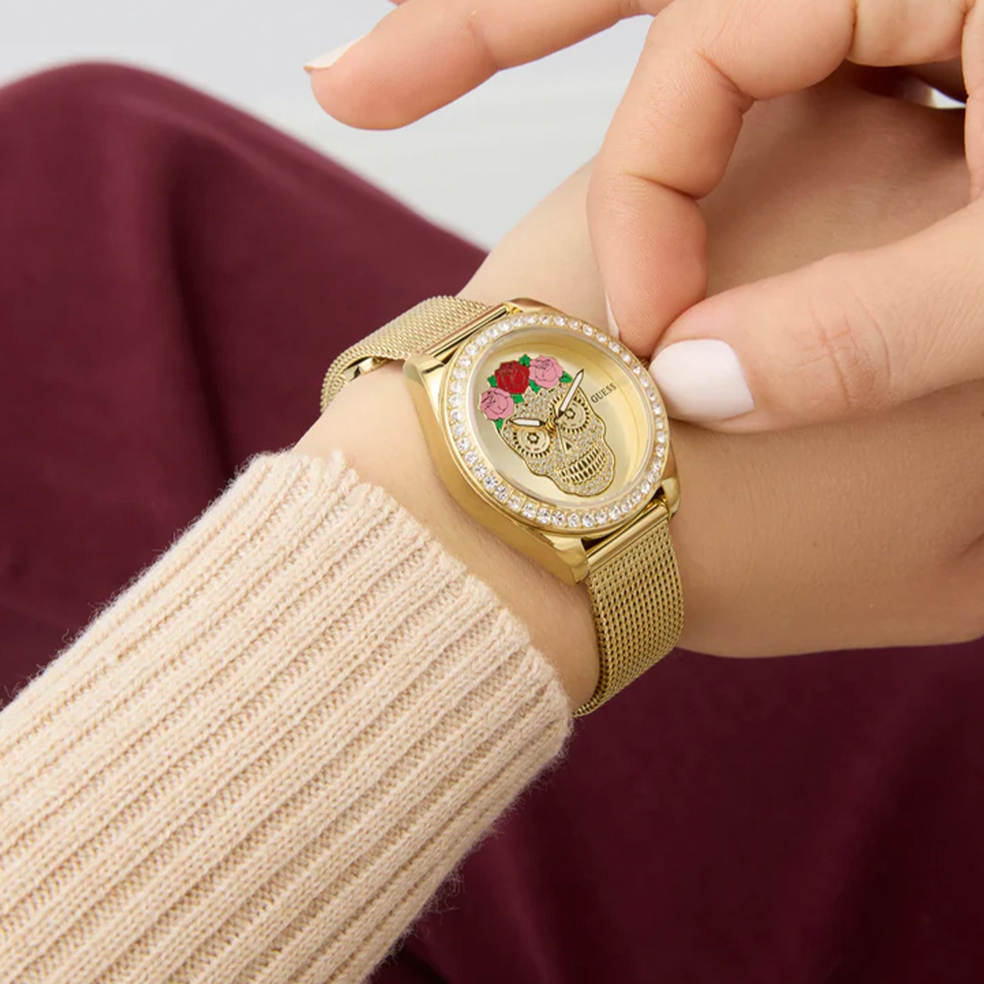 Reloj Guess Día de los Muertos Dama