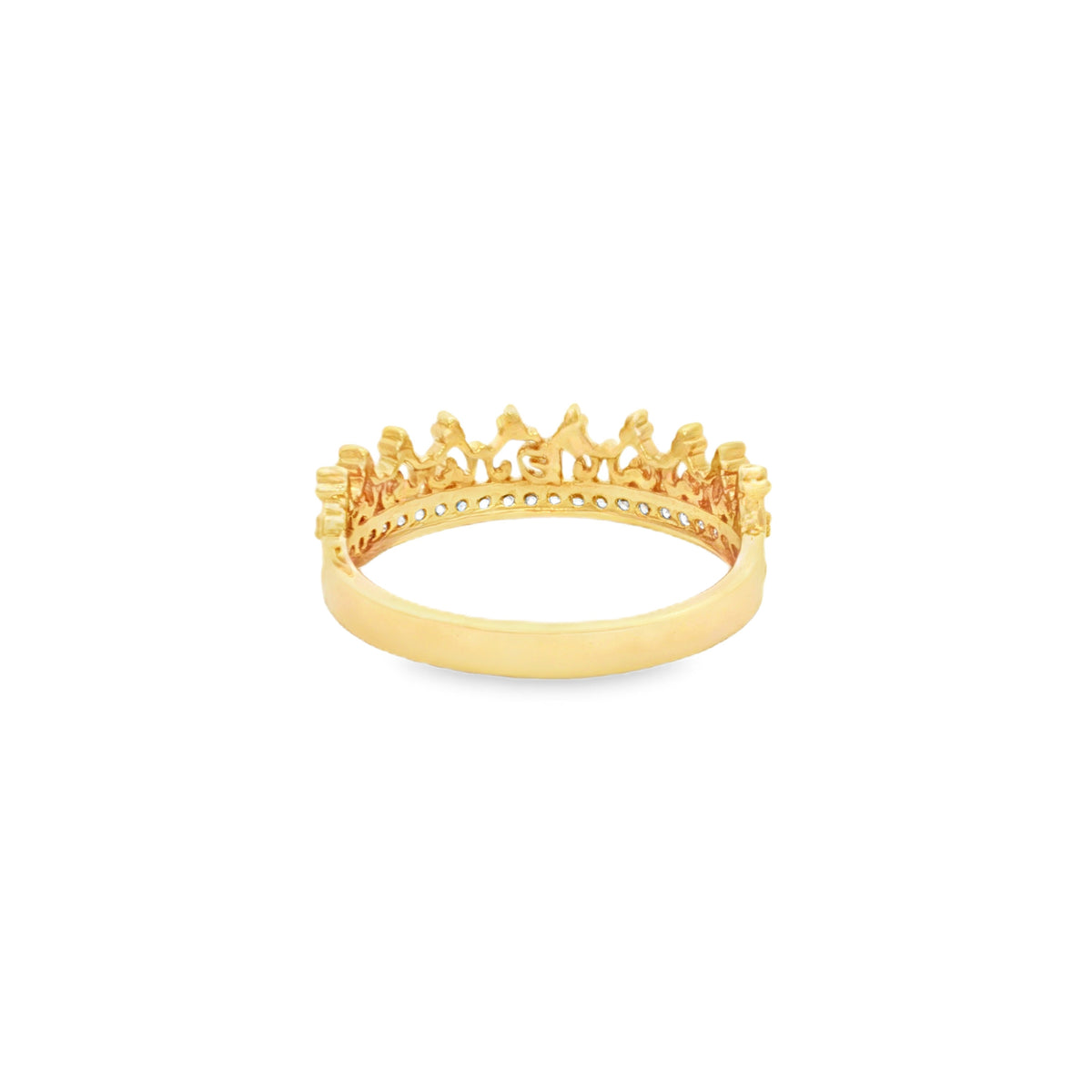 ANILLO CORONA 15 AÑOS CON ZIRCÓN