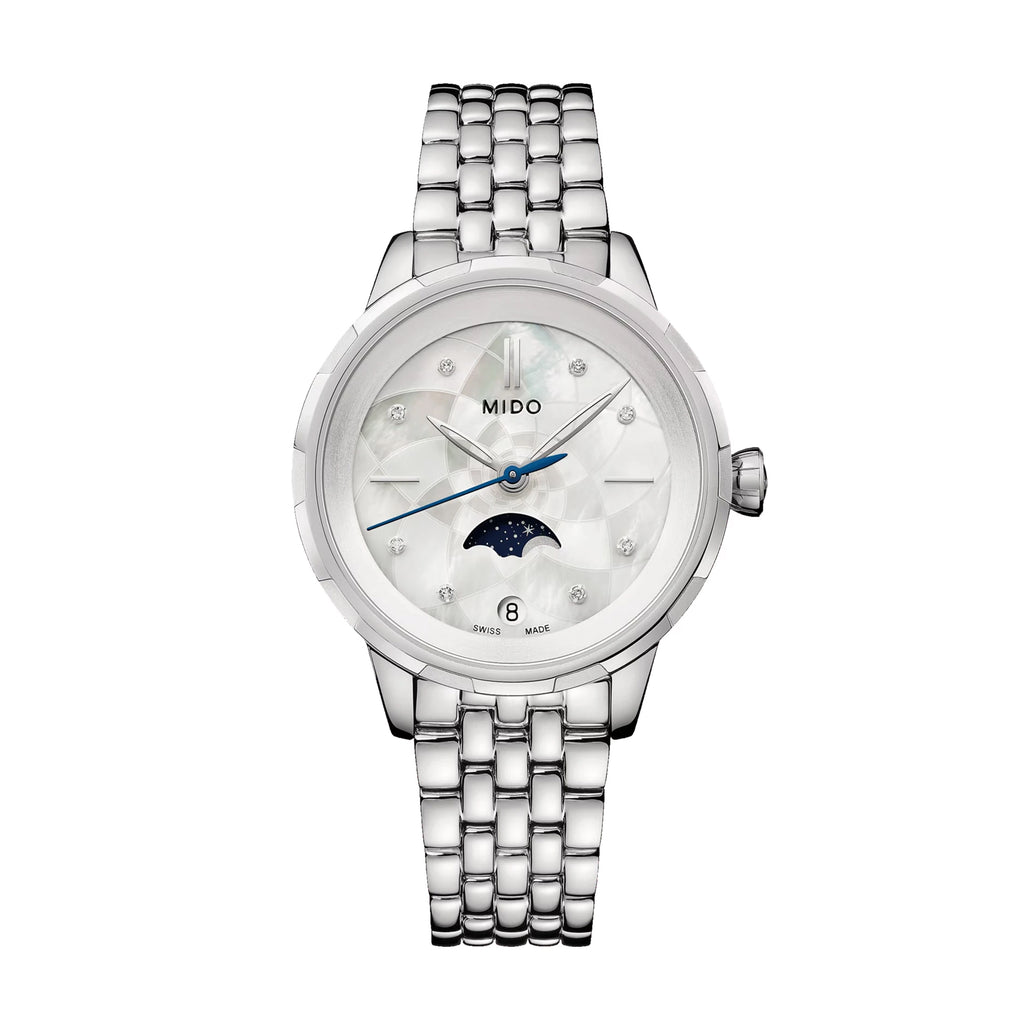 Reloj Mido Rainflower Moonphase Dama