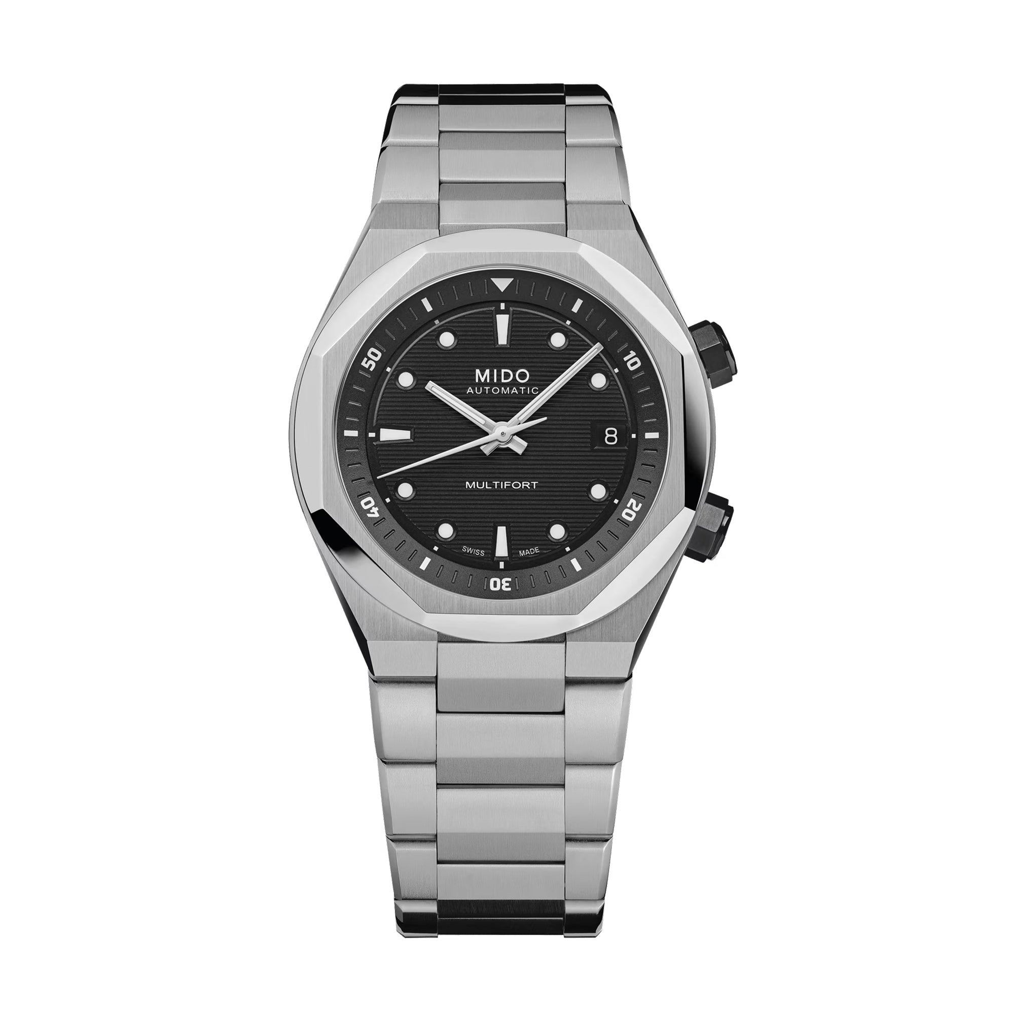 Reloj Mido Multifort 8 Two Crowns Caballero