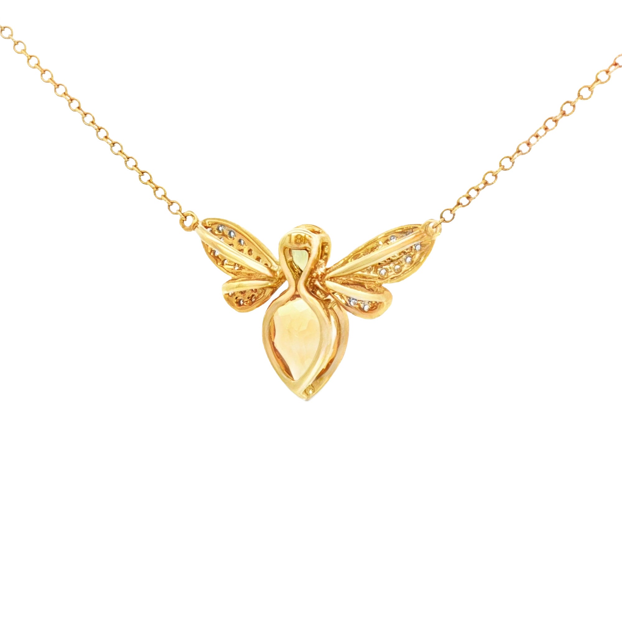 GARGANTILLA ABEJITA CON DIAMANTES