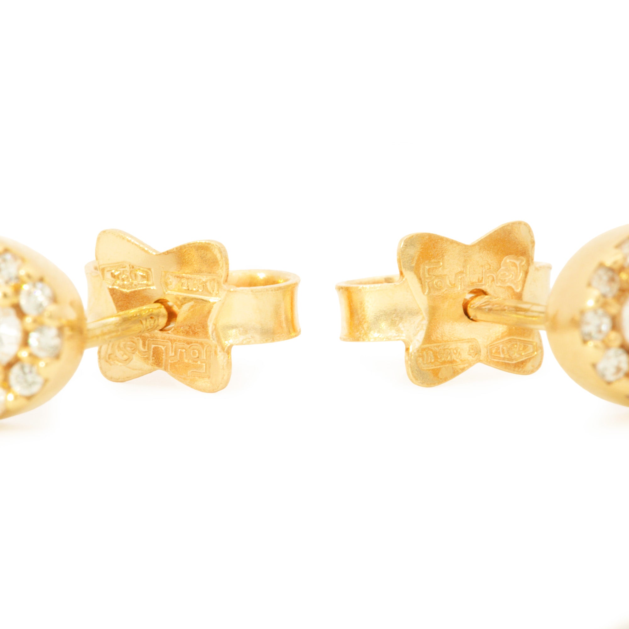 ARETES OVAL ZIRCÓN