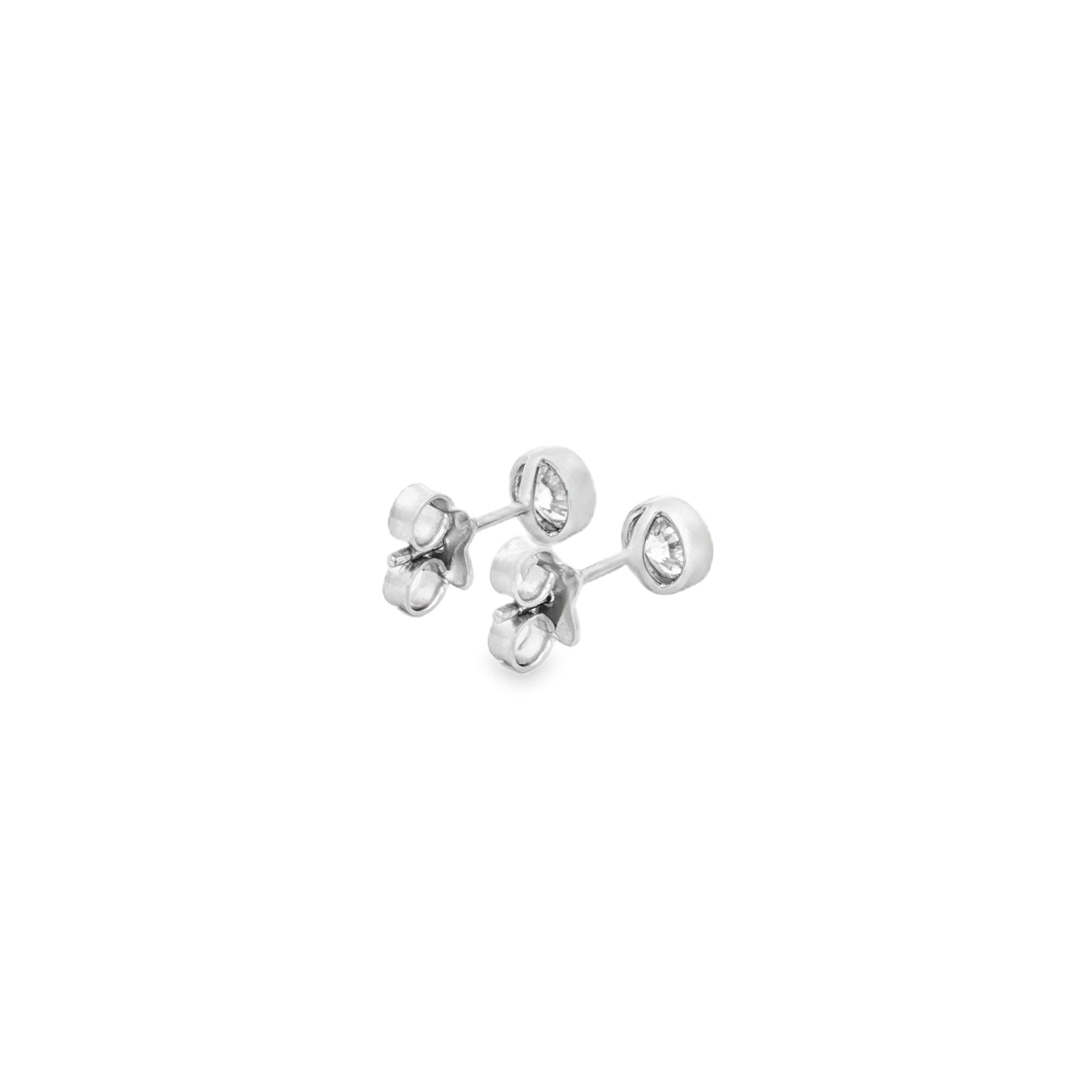 ARETES CON ZIRCÓN REDONDO