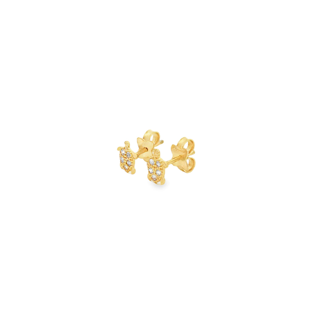ARETES TORTUGA CON ZIRCONES