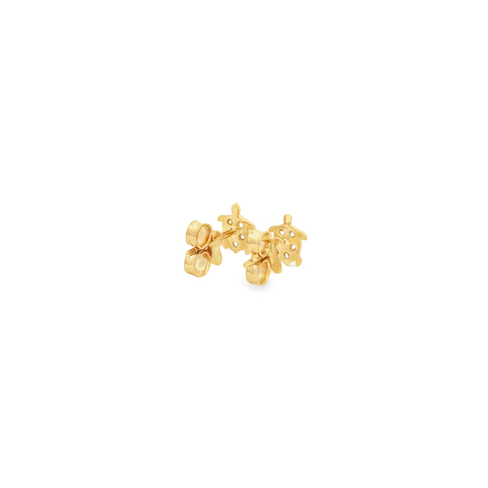 ARETES TORTUGA CON ZIRCONES