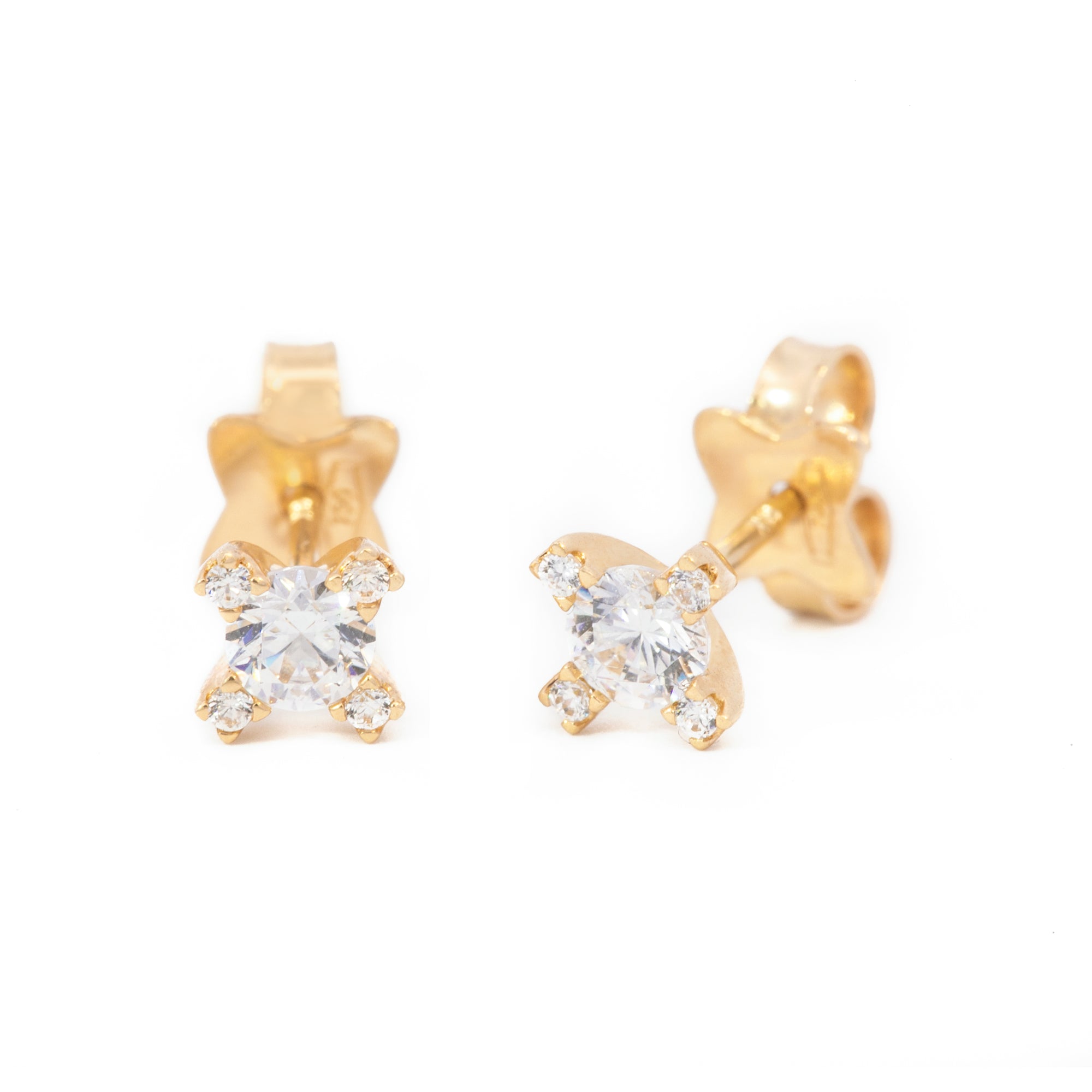 ARETES ZIRCÓN REDONDO