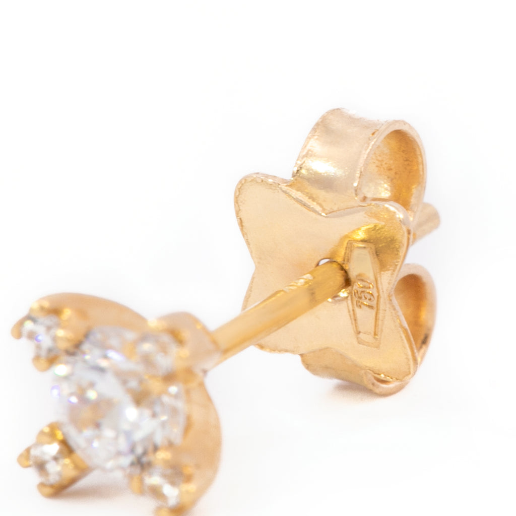 ARETES ZIRCÓN REDONDO