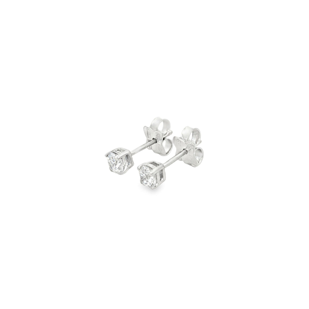 ARETES CON ZIRCÓN REDONDO
