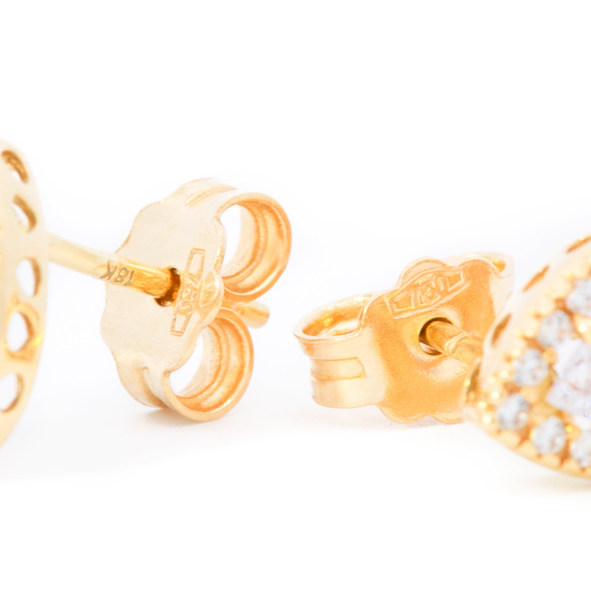ARETES GOTA ZIRCÓN