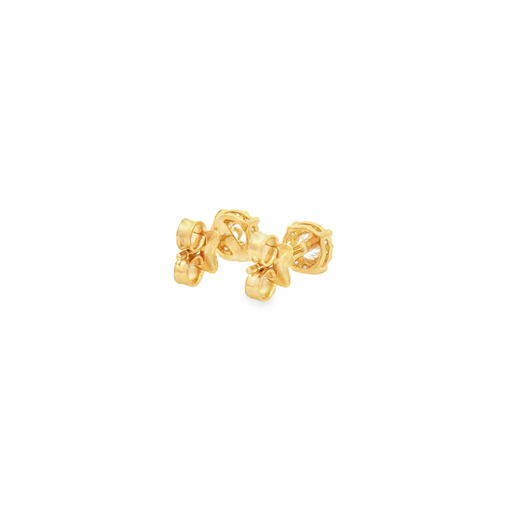 ARETES FLOR ZIRCONES