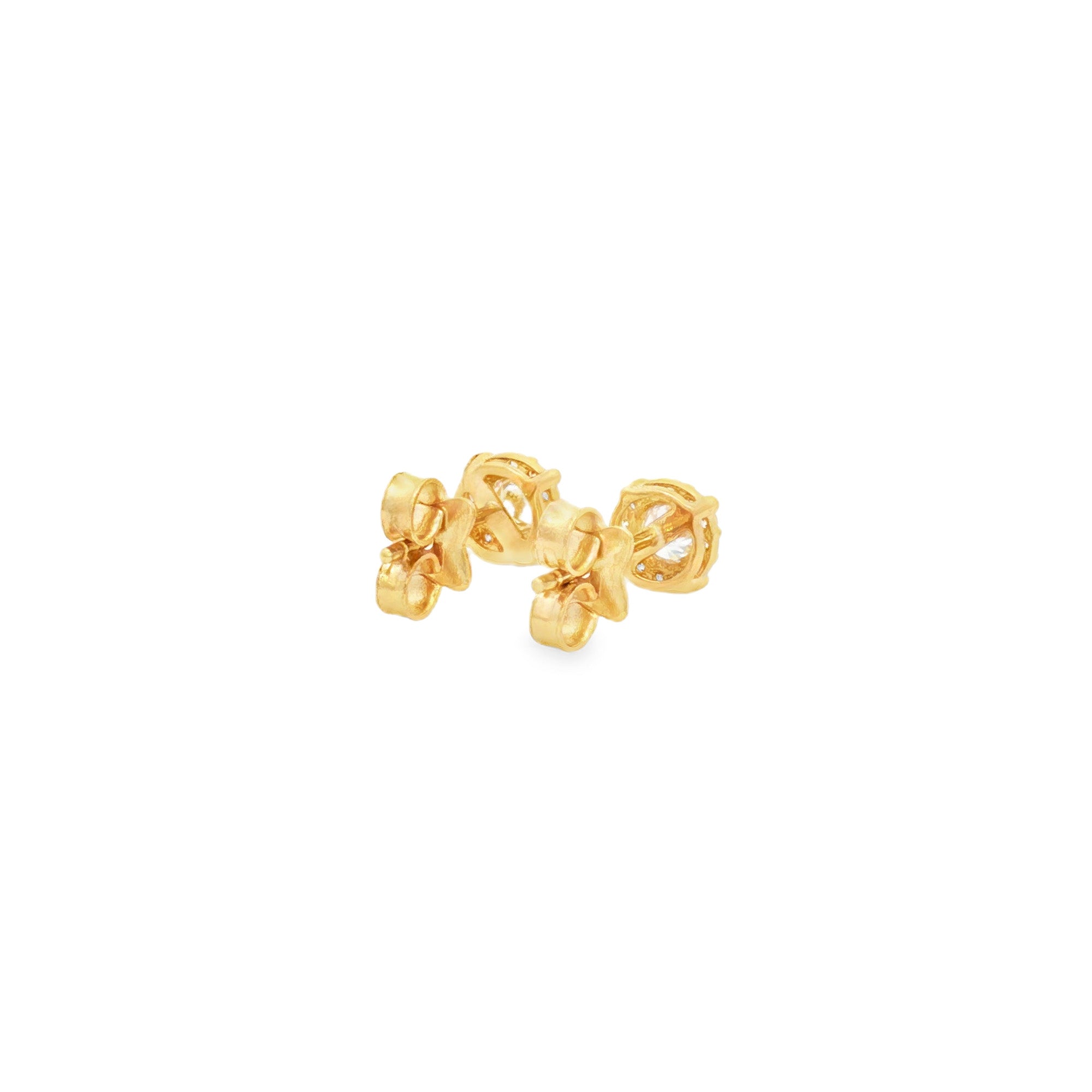 ARETES FLOR ZIRCONES