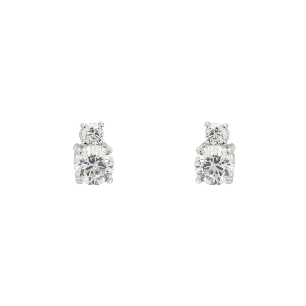 ARETES DOBLE ZIRCÓN