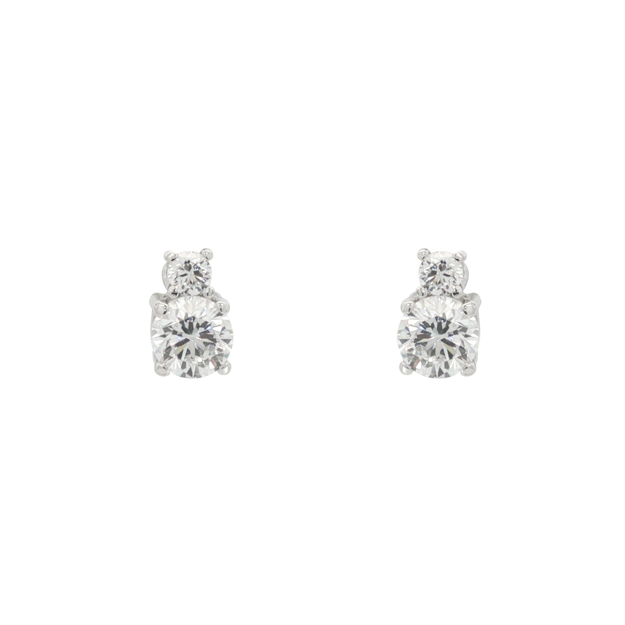 ARETES DOBLE ZIRCÓN
