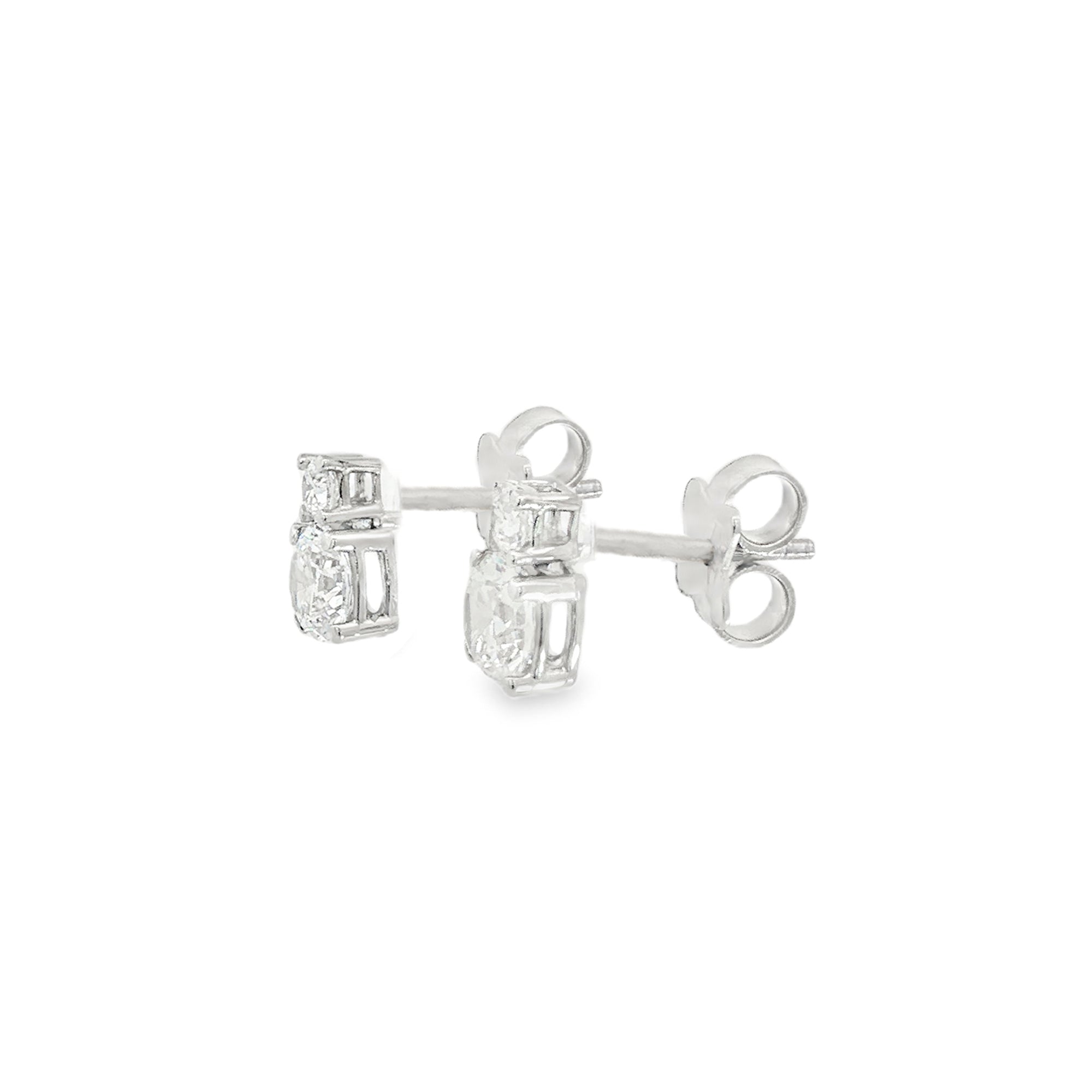 ARETES DOBLE ZIRCÓN