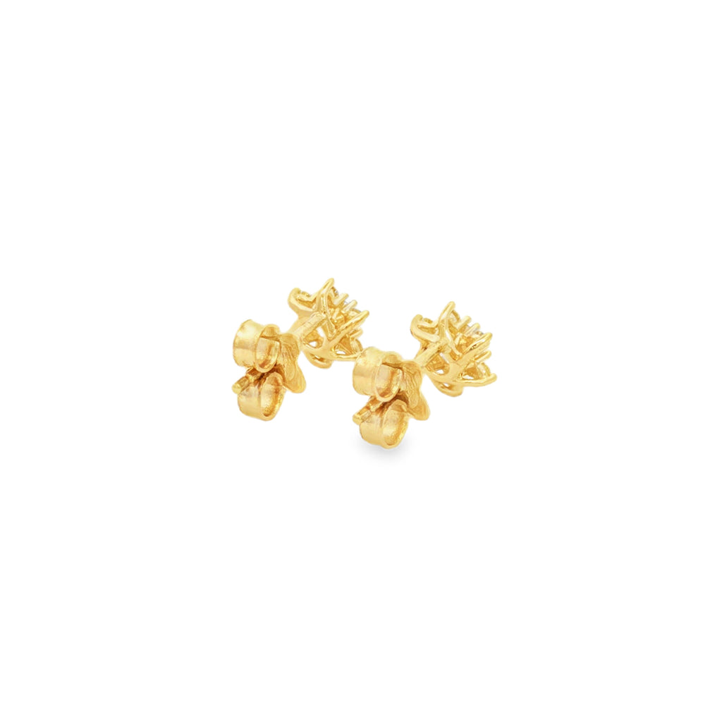 ARETES ESTRELLA ZIRCONES