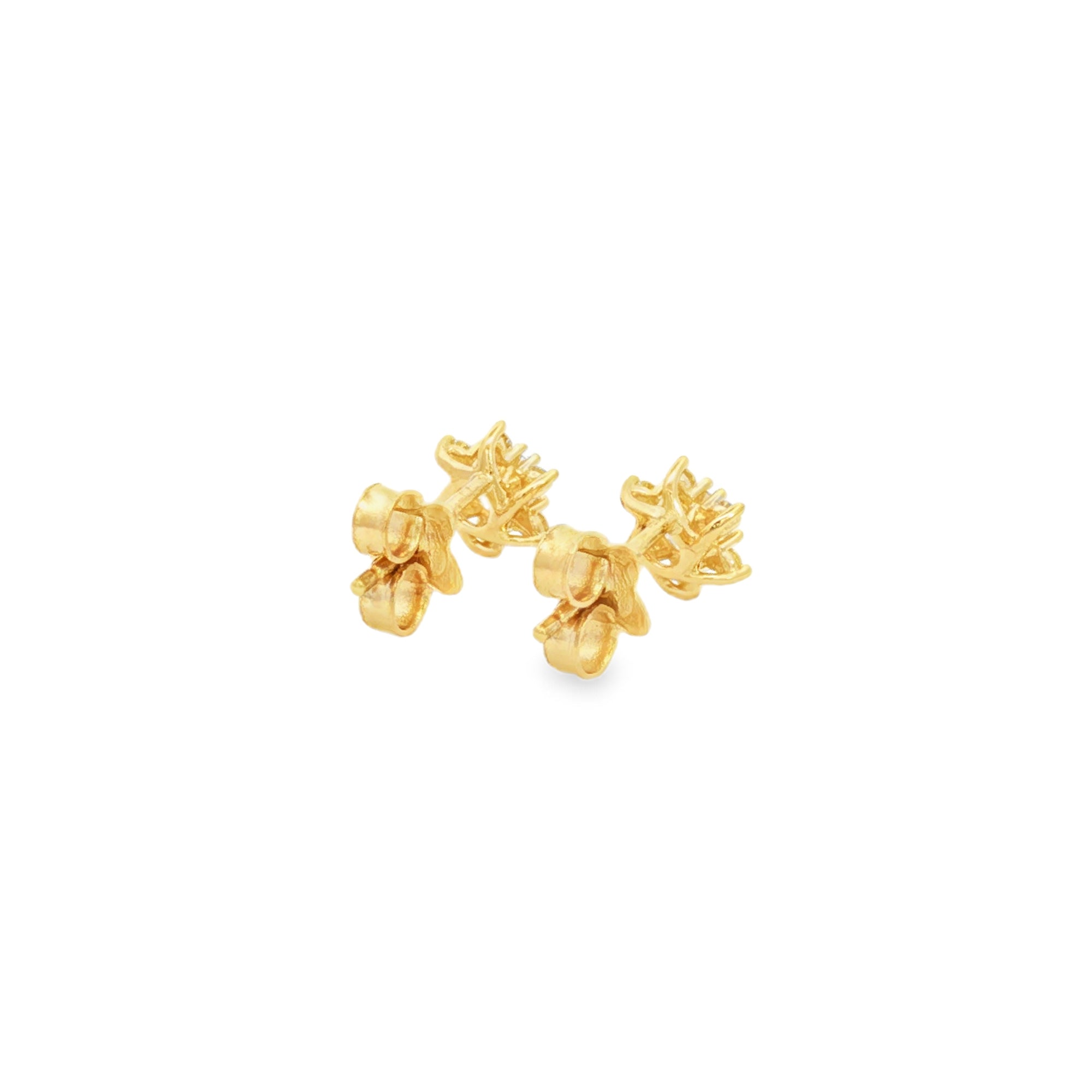 ARETES ESTRELLA ZIRCONES