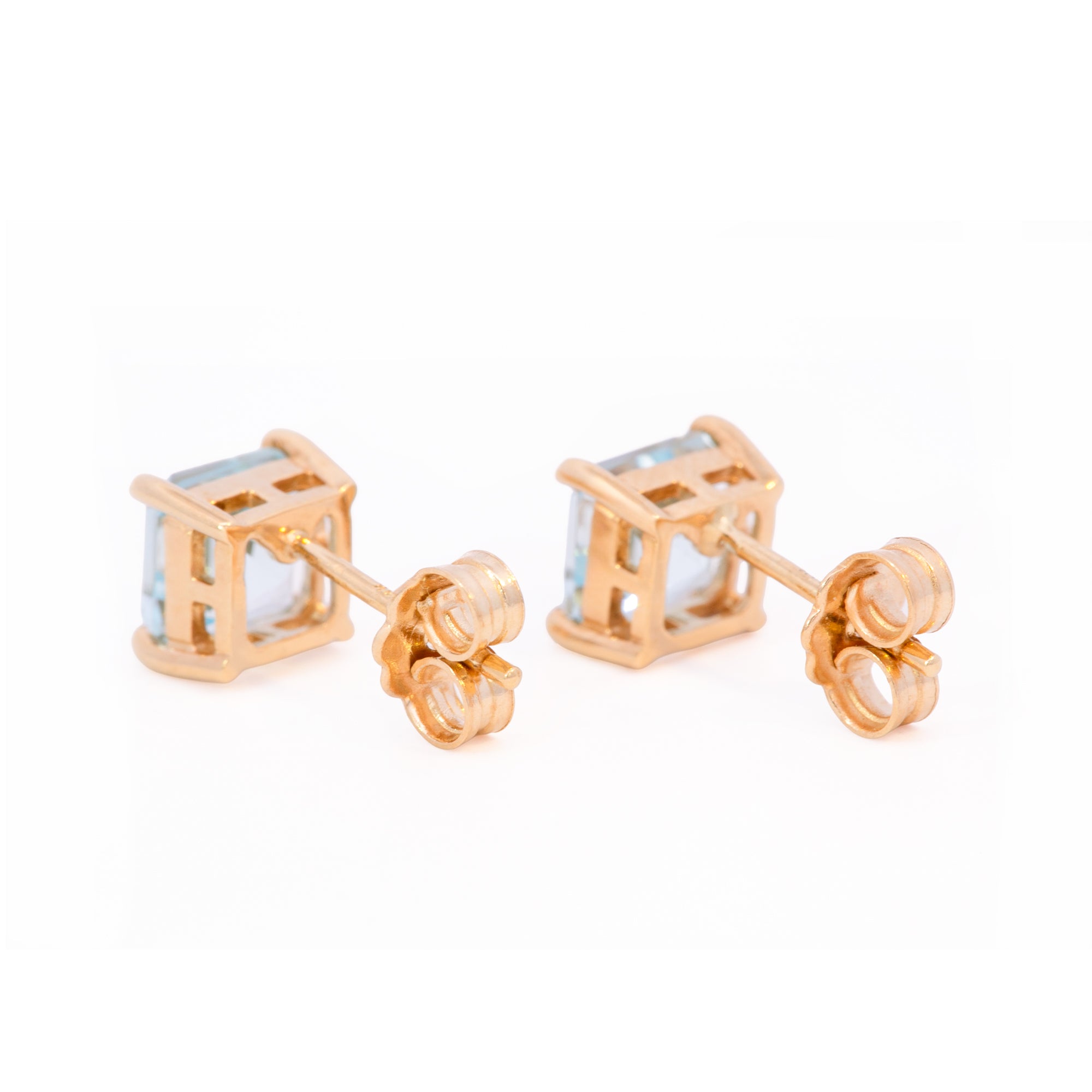 ARETES TOPACIO CUADRADO