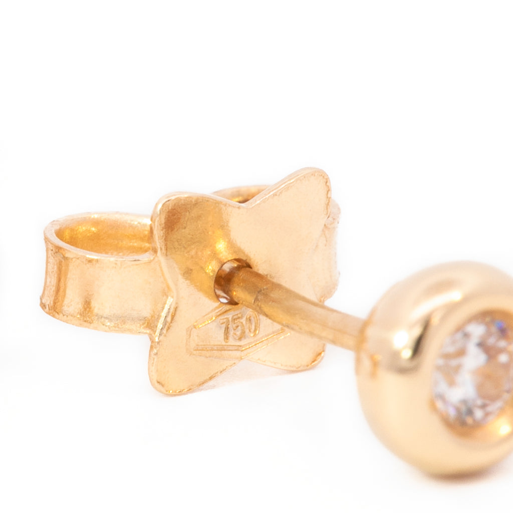 ARETES REDONDO ZIRCÓN